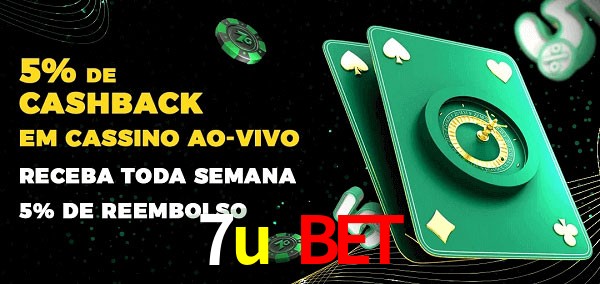 Promoções do cassino ao Vivo 7u bet